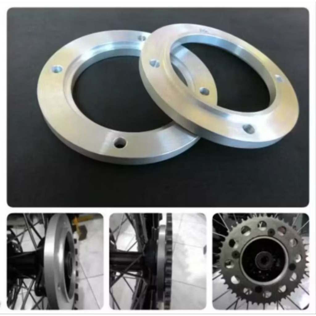 Spacer Gir D-TRACKER KLX BF Spicer Spasir Plus Baut L Baja Aksesoris Variasi D-Tracker KLX 150