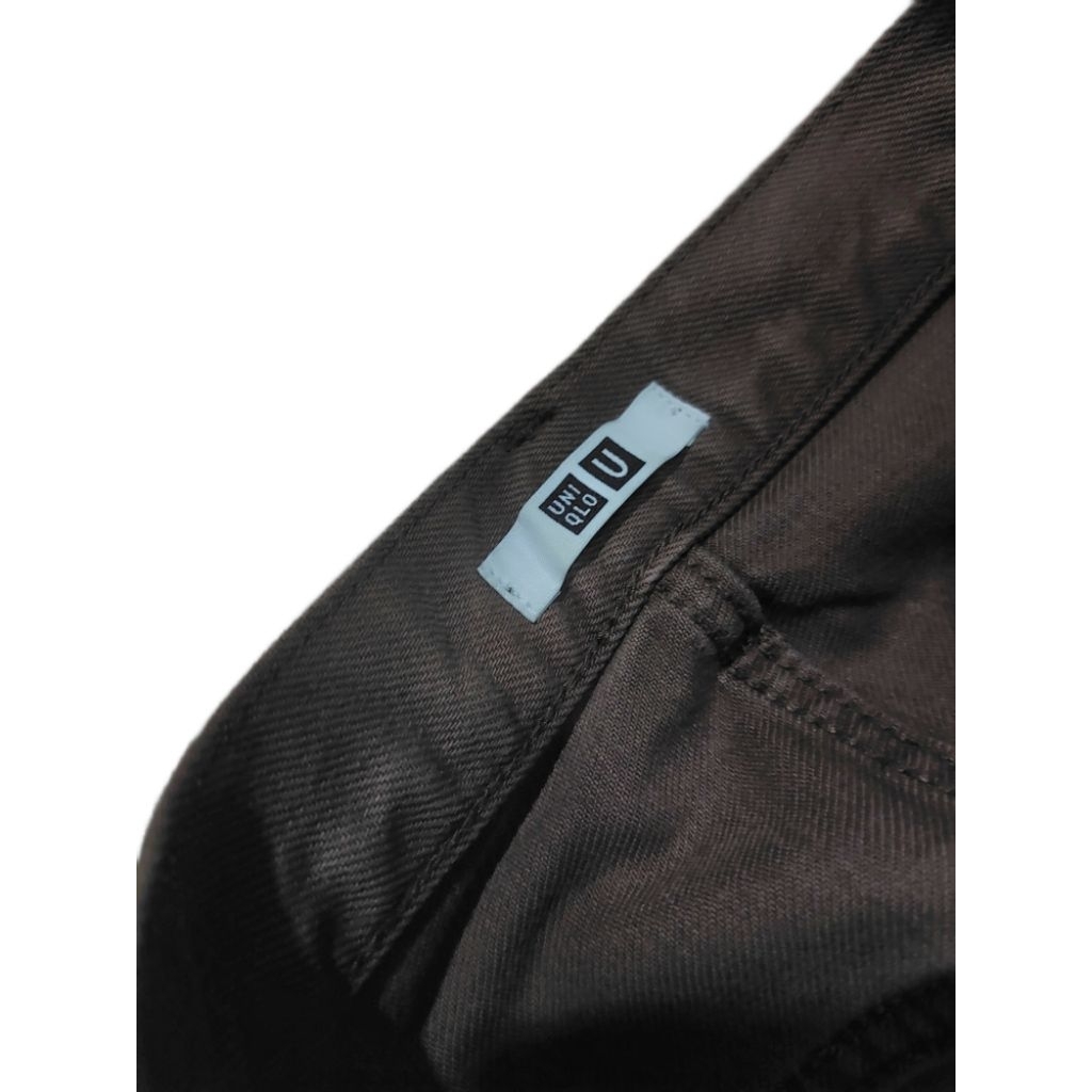 Uniqlo Jeans Wide Fit Brown