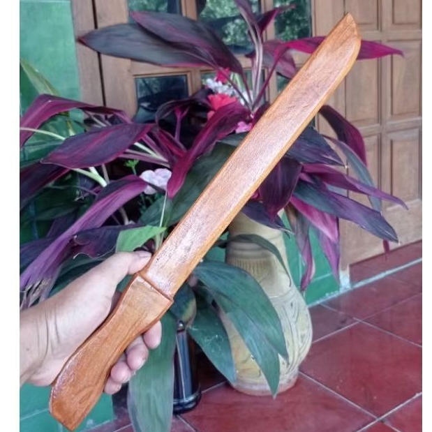 GOLOK KAYU PERAGA - GOLOK KAYU JATI - GOLOK KAYU - GOLOK MAINAN - GOLOK