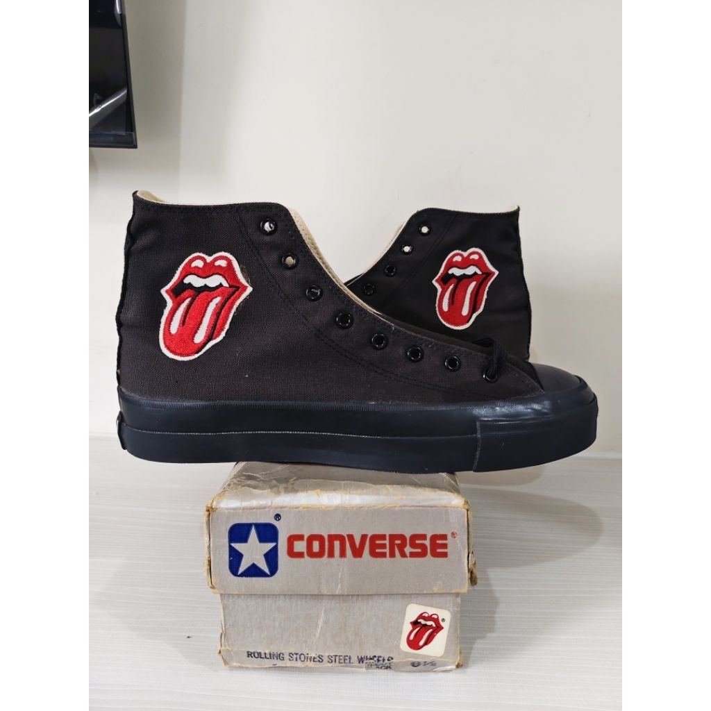 Converse All Star Hi ROLLING STONES Steel Wheels"Made in USA" (1989)