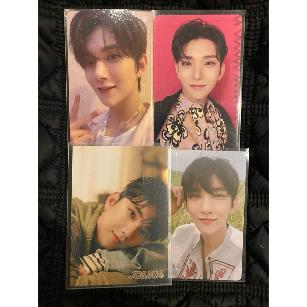 (BOOKED) OFFICIAL PC SVT JOSHUA SEVENTEEN CAFE, 24H, HITORI JANAI, YOU MAKE MY DAY