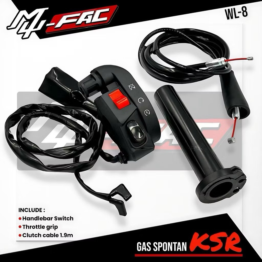 Gas Spontan KSR Plus Kabel Gas Universal Gas Kontan KSR Motor Gas KSR Motor