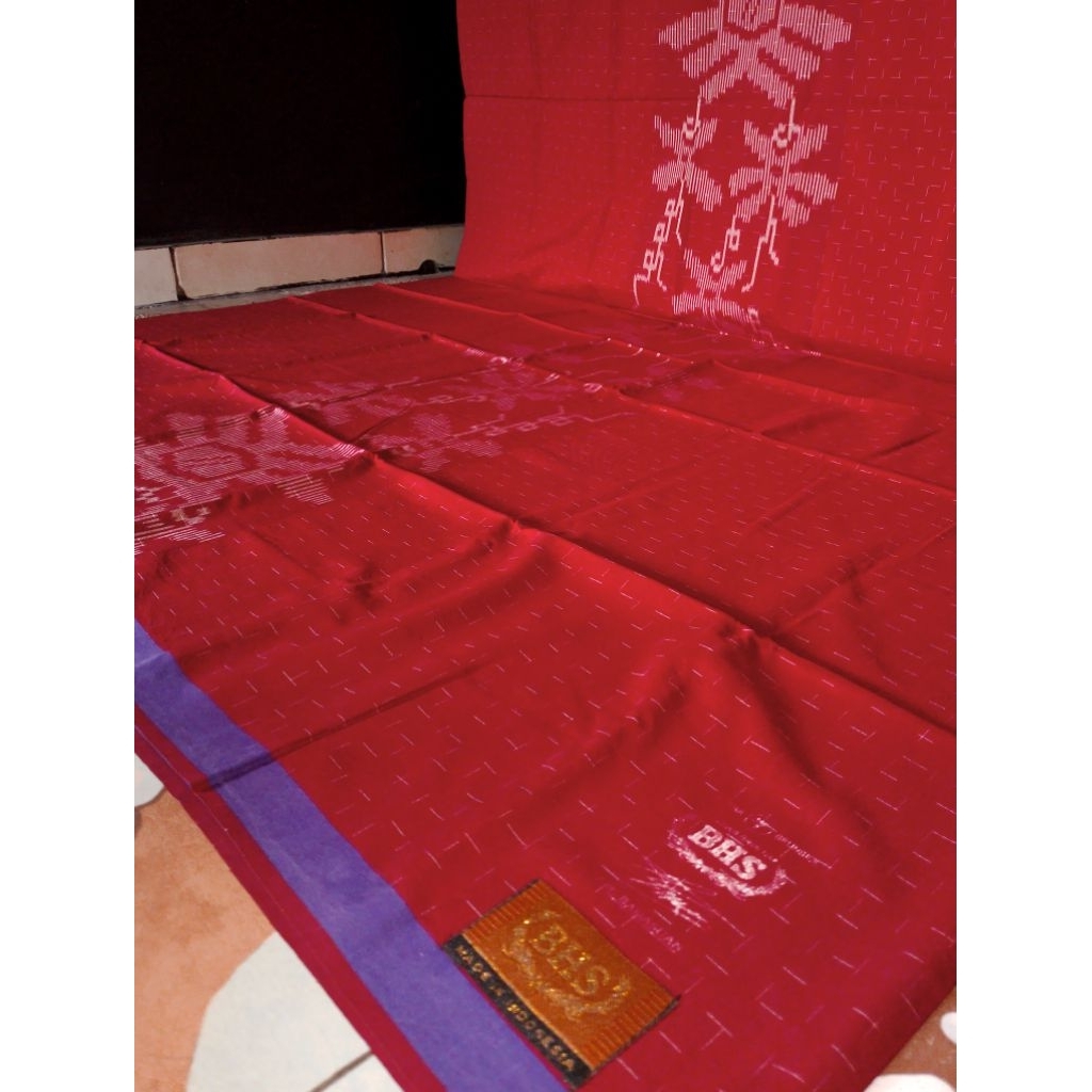 BHS  FULL SUTRA type GRM TUMPAL KEMBANG warna Merah bata tua (lihat Deskripsi)