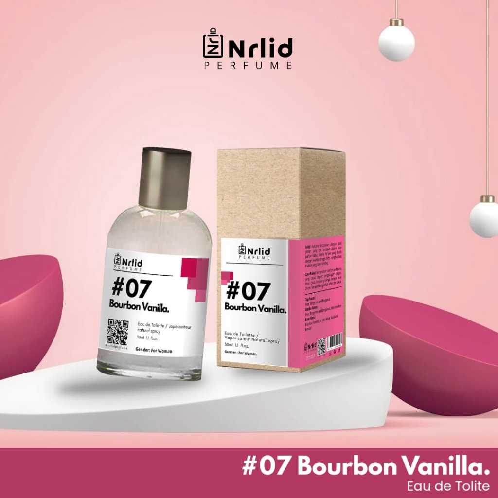 Nrlid Perfume - #07 Bourbon Vanilla.