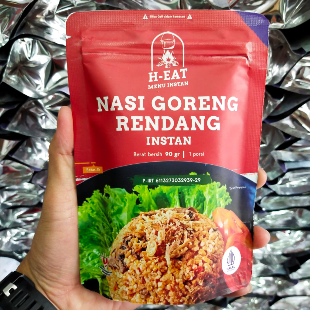 H-Eat Nasi Goreng Rendang Instan