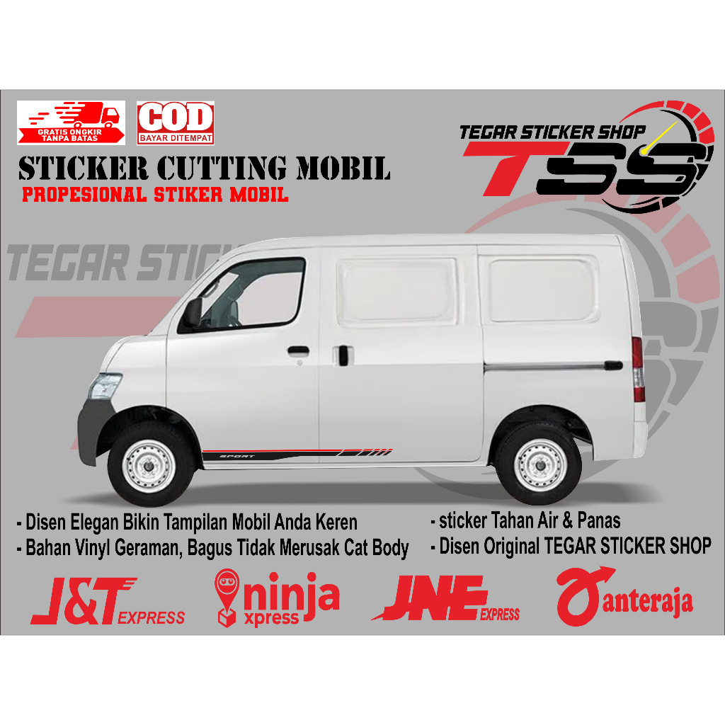 sticker mobil grand max sticker mobil daihastu grand max stiker mobil grand max keren stiker variasi