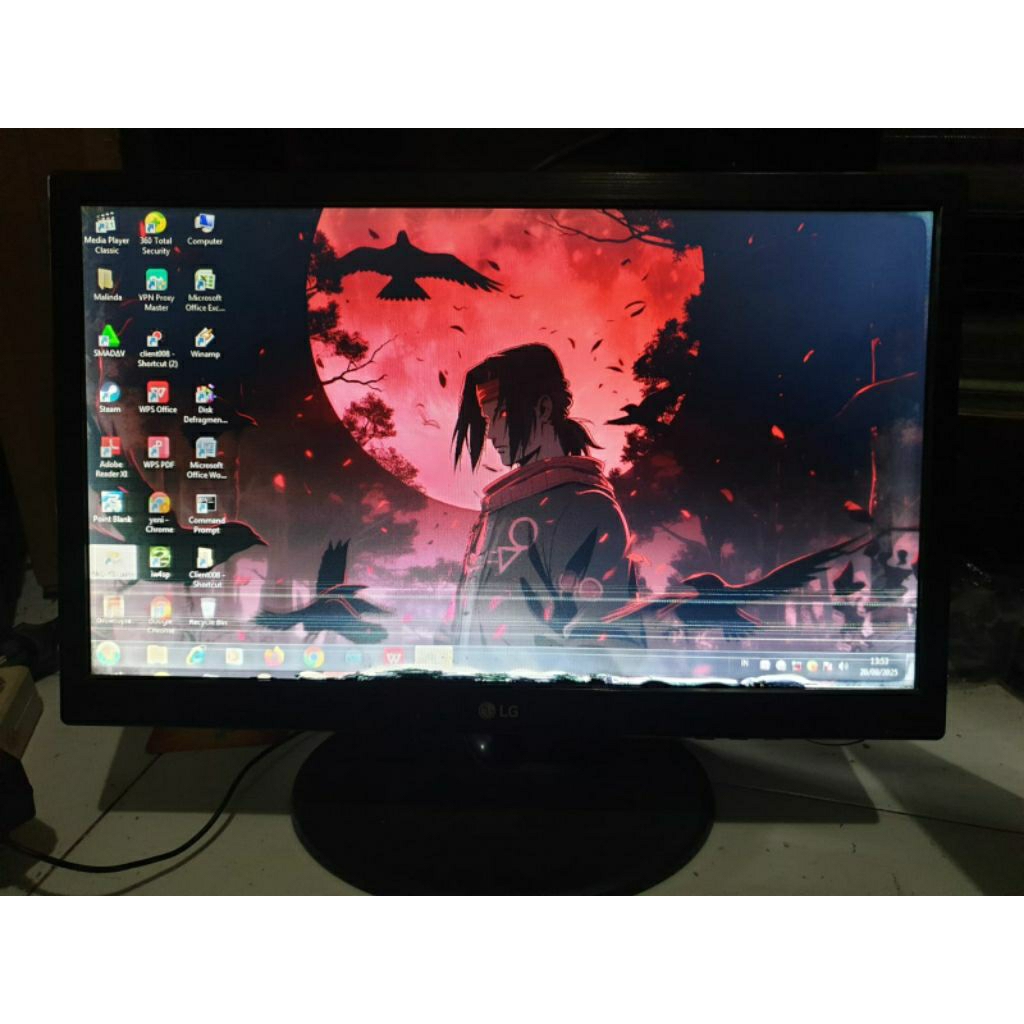 monitor LG 19M38A 19 inch bekas