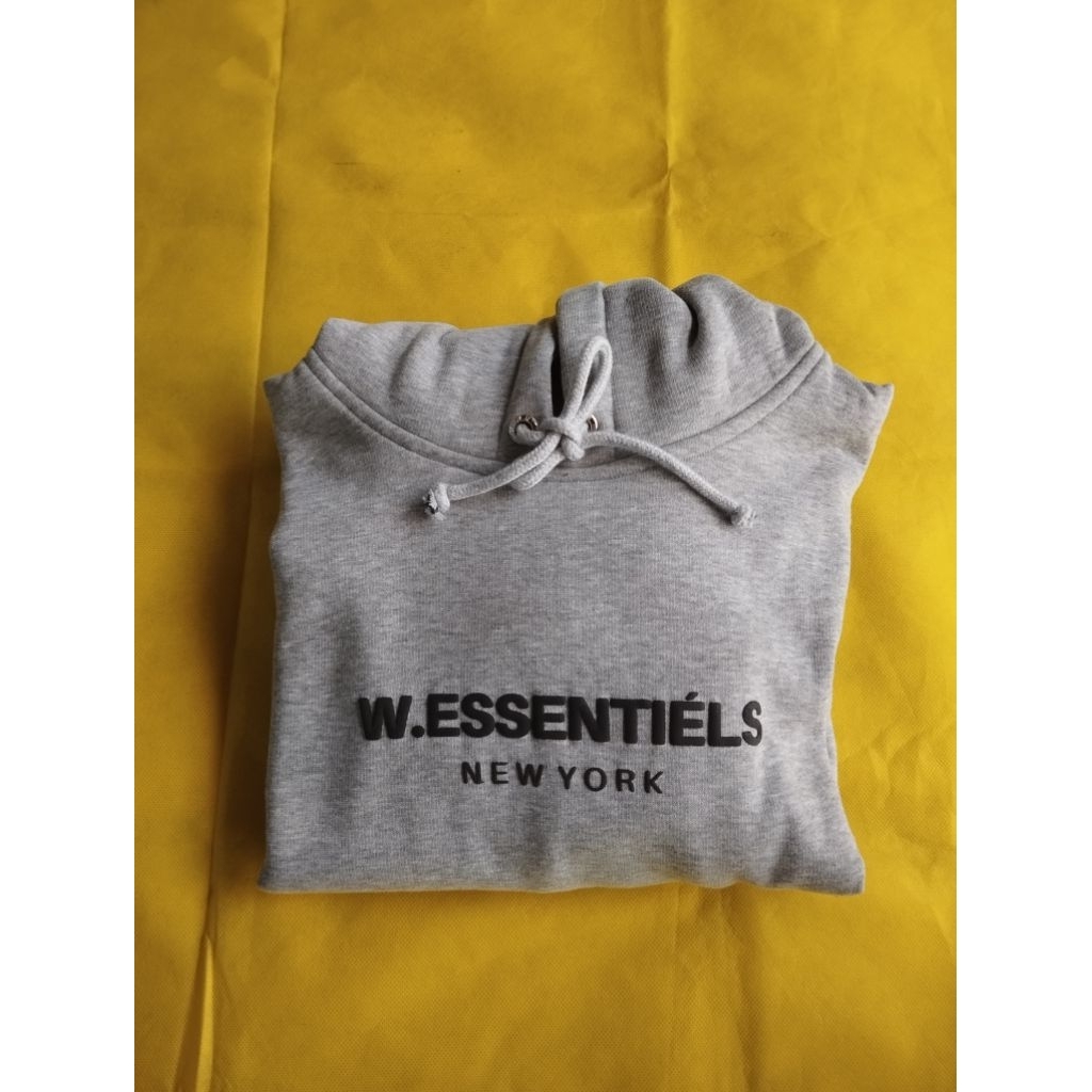 HOODIE W.ESSENTIELS GREY