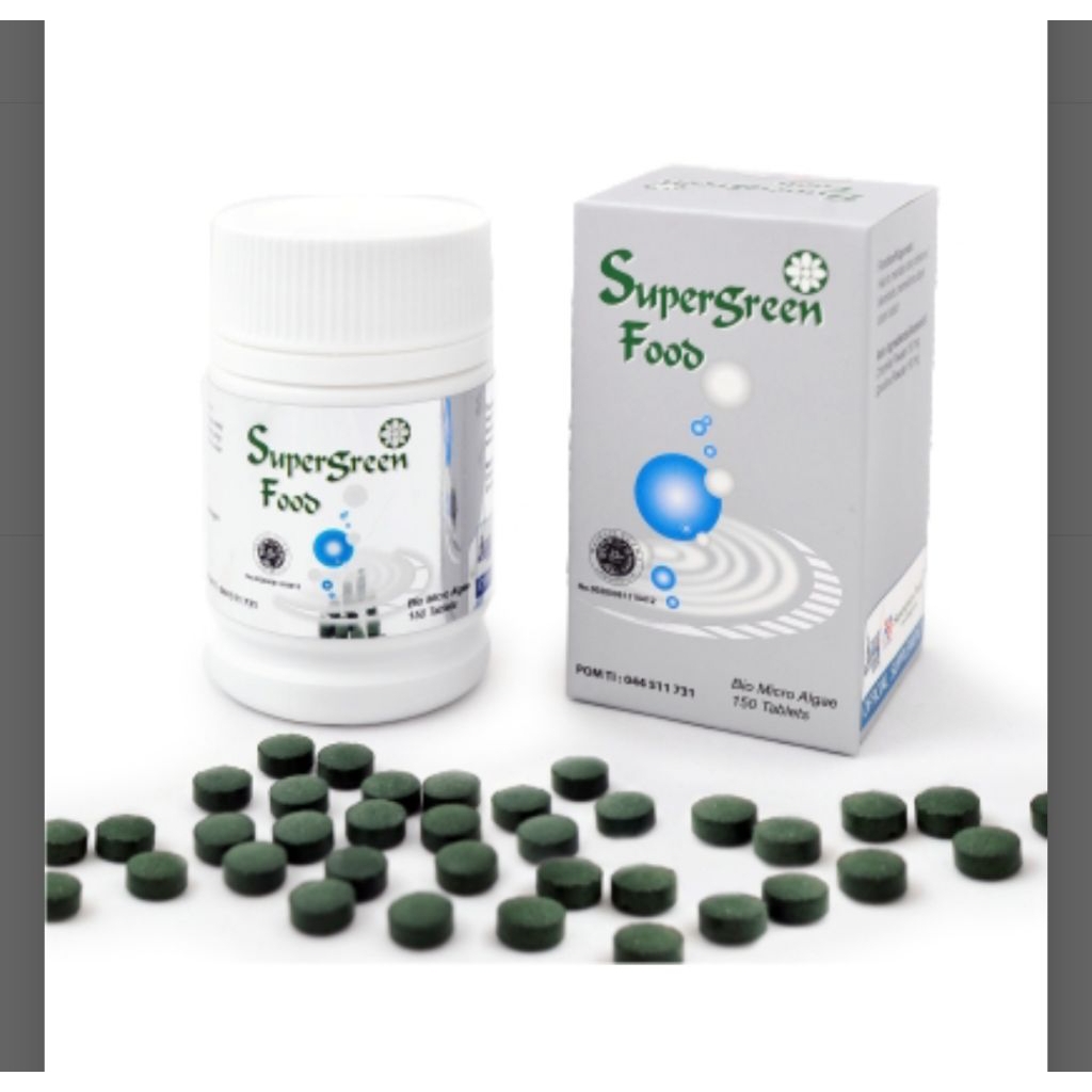 super green food 50 tab original kk Indonesia