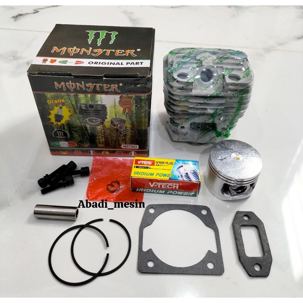 Block Chainsaw/Blok Senso Kecil 5800/6800 MST60 (60Cc/46mm) Monster