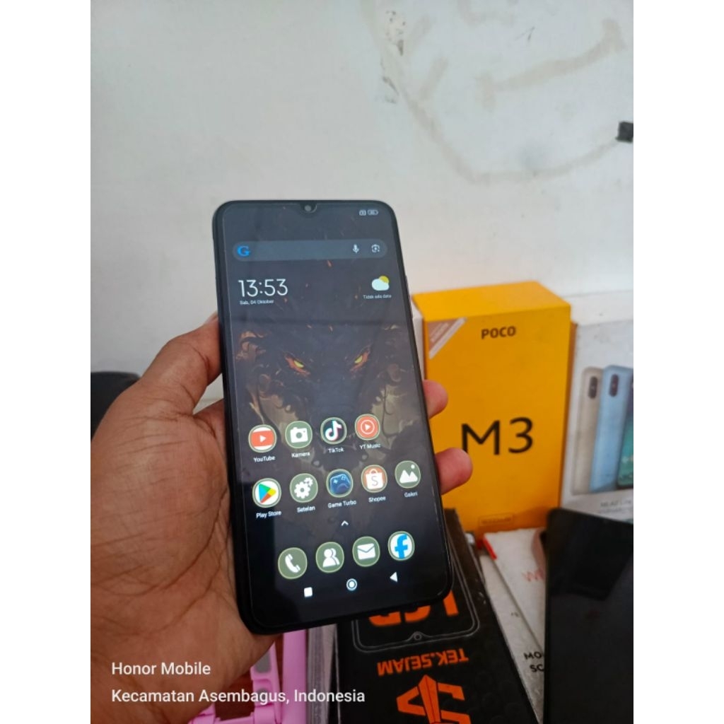 poco m3 ram6/128 minus sinyal