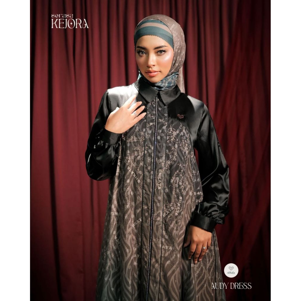 Premium Audy series by shkata gamis kerudung