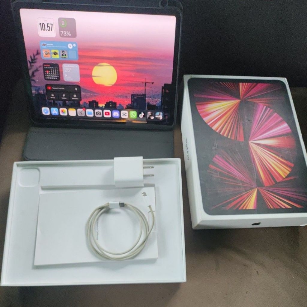 IPAD PRO M1 11" 2021 128GB BLACK WIFI ONLY SECOND