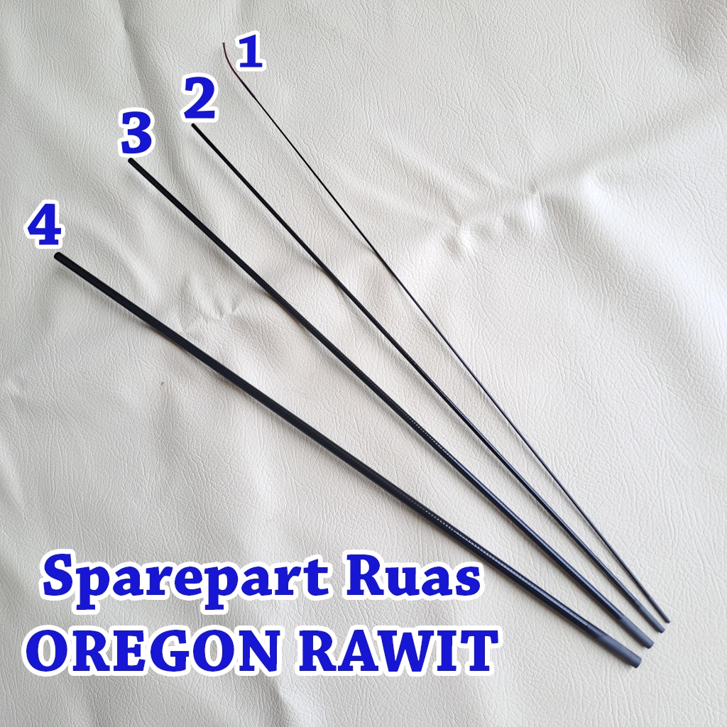 Ruas Joran Tegek Rawit 1 set / Ros Oregon Rawit Nomer 1234