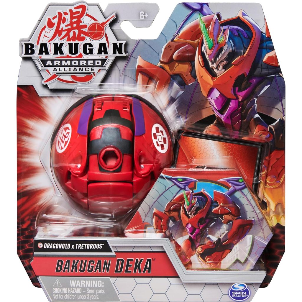 Bakugan Geogan Deka, Stardox, Jumbo Collectible Transforming Figure, Kids Toys for Boys