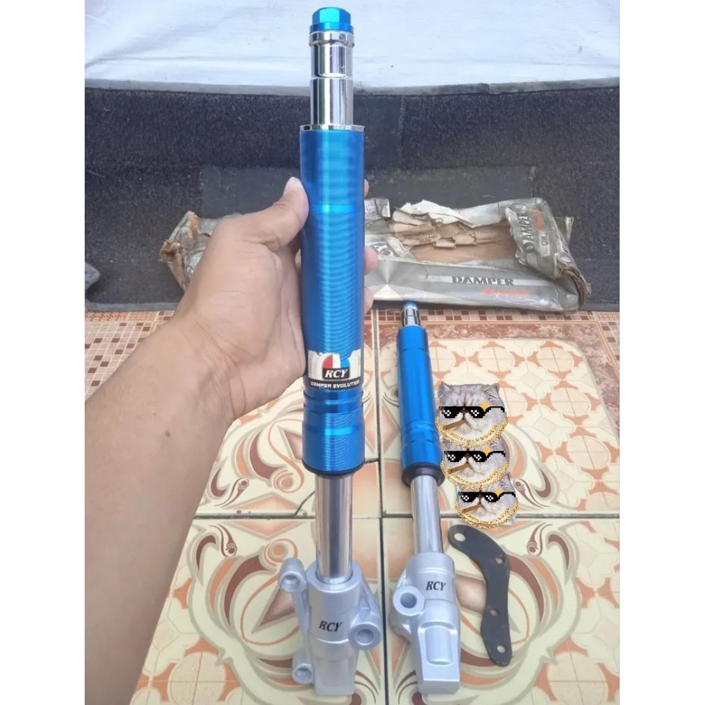 Shock upsidedown original RCY PNP Mio & universal matic bebek sport As 26