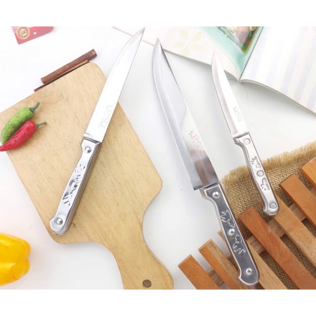 Pisau Dapur Tajam Stainless Steel Tebal