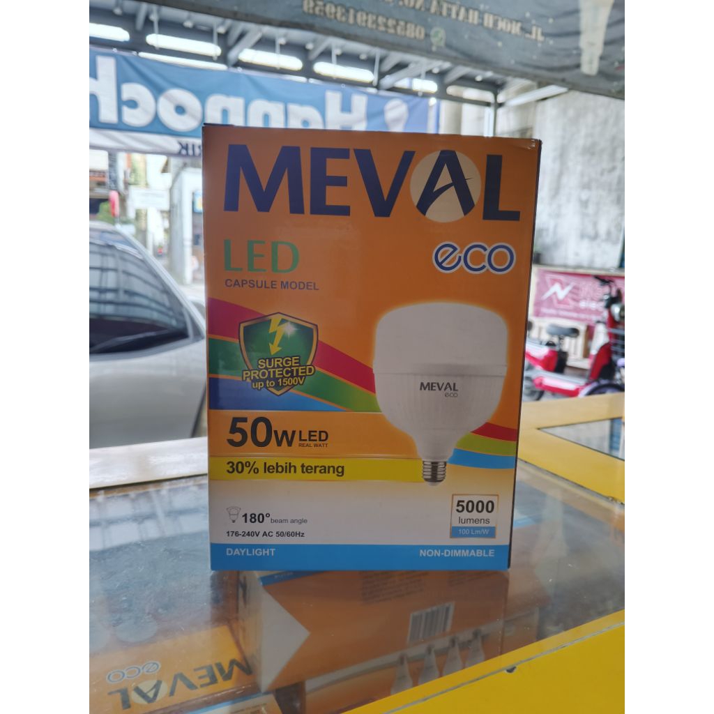 MEVAL LAMPU LED CAPSUL ECO 50 WATT