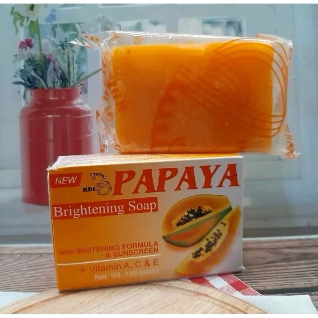 SABUN RDL PAPAYA ASLI ORIGINAL -SABUN WAJAH PAPAYA ASLI