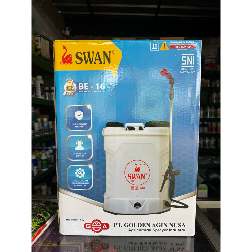 SWAN BE 16 - Tangki Sprayer Swan BE - Sprayer Swan 16 Liter SNI - Original Produk