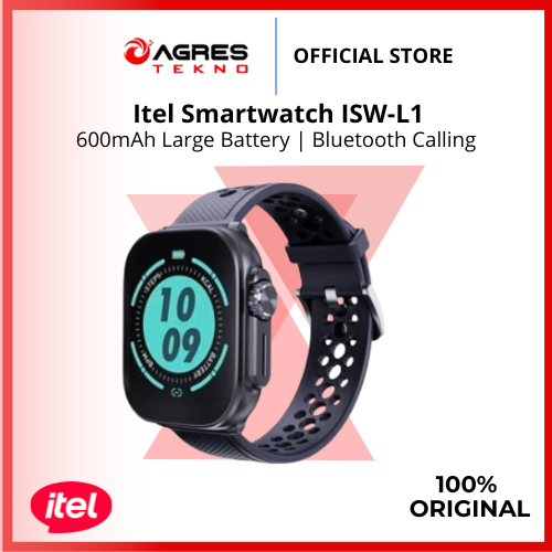 Itel Smartwatch ISW-L1 | 2.01” HD Touch Screen | Bluetooth Calling | 30+ Days Battery | 24H Heart Ra