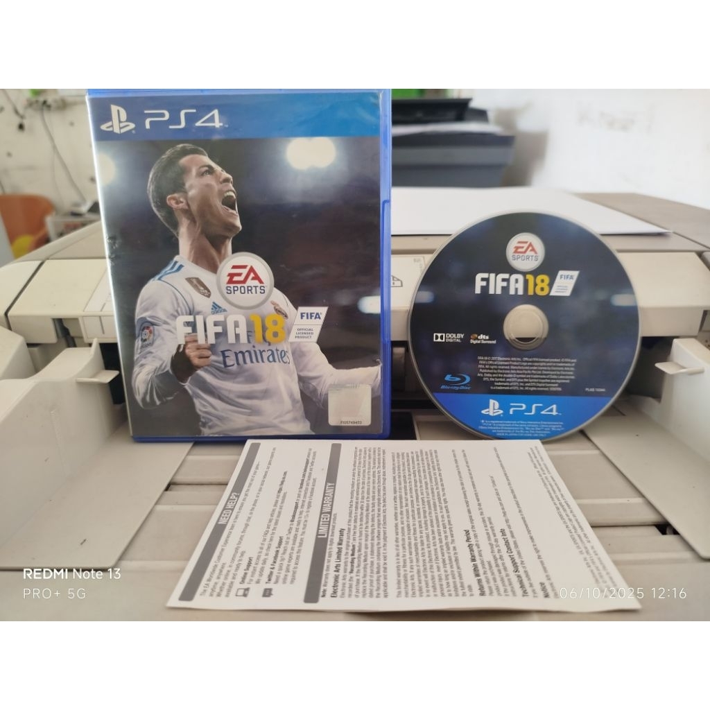 BD/Kaset PS 4 FIFA 18 REG 3
