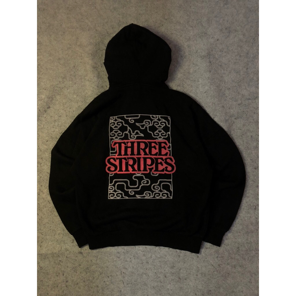 Hoodie Adidas the cloud 3-stripes