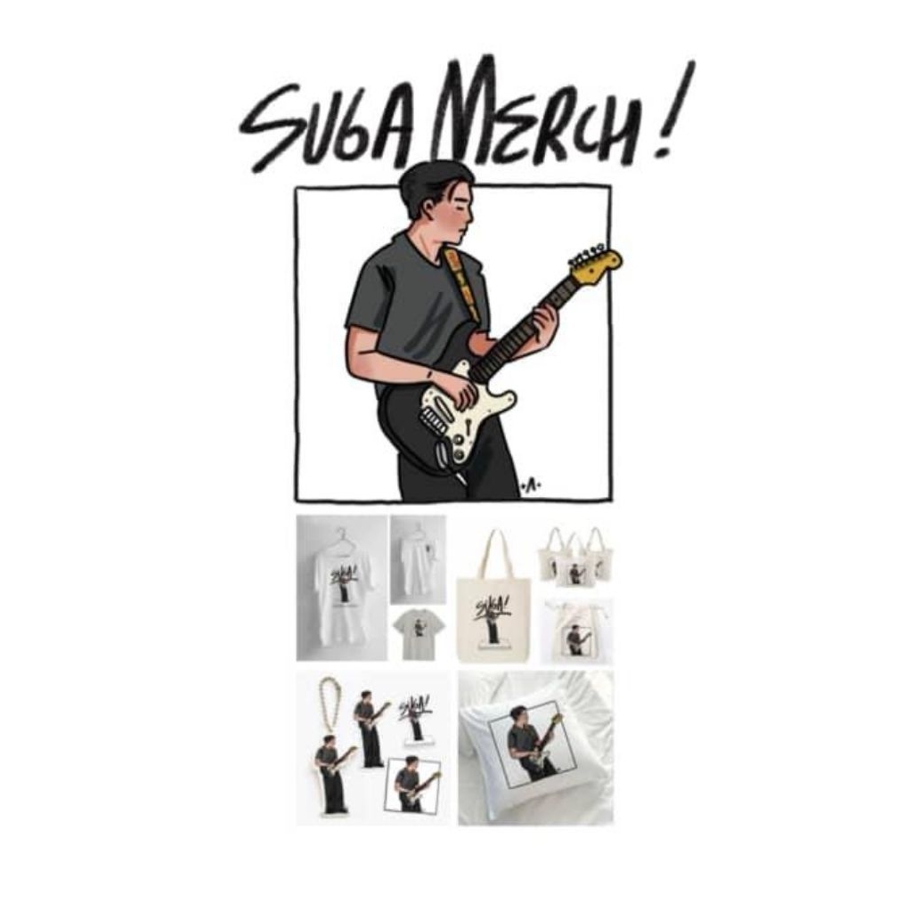 SUGA UNDERCUT MERCH (By request only)