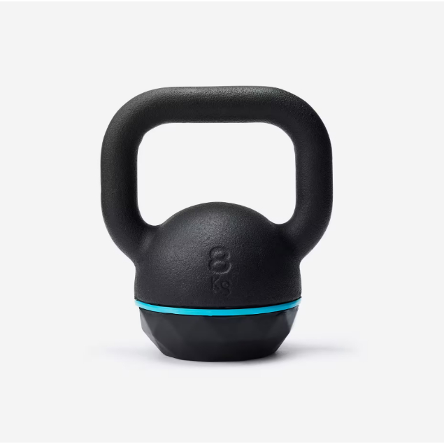 CORENGTH Kettlebell Alat Angkat Beban Pilates Gym Fitess Berat 8 kg
