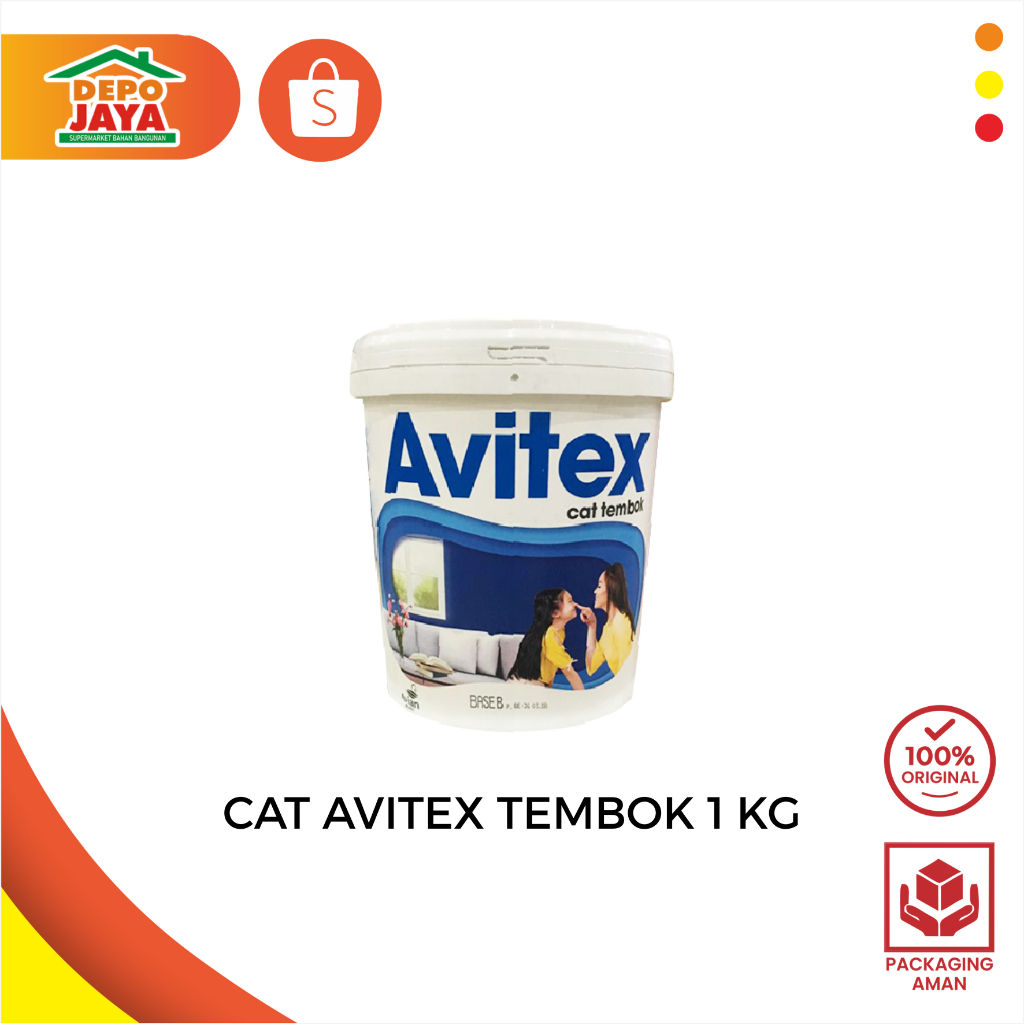 CAT TEMBOK AVITEX 1 KG