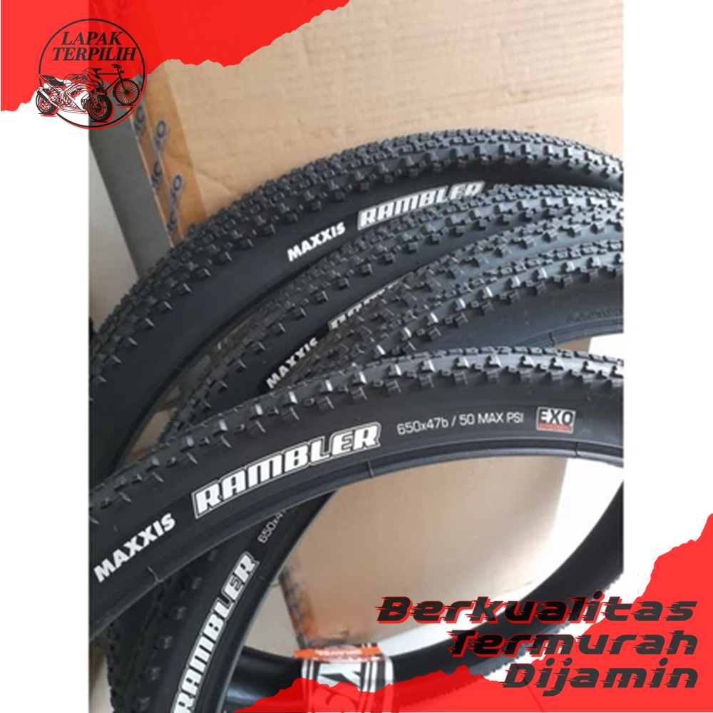 BAN LUAR SEPEDA GUNUNG MTB MAXXIS RAMBLER 27,5 x 185 SPAREPART SEPEDA TERMURAH