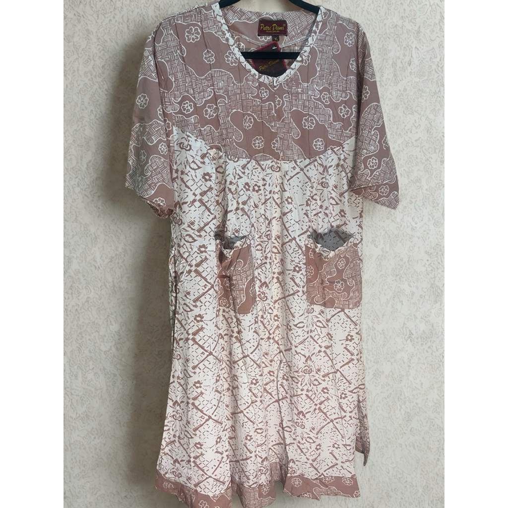 Daster Homedress Jumbo Putri Diana Pekalongan