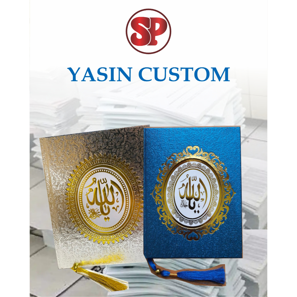 YASIN DAN TAHLIL CUSTOM JILID HARD COVER TEBAL, YASIN 7 HARI, YASIN 40 HARI, YASIN 100 HARI