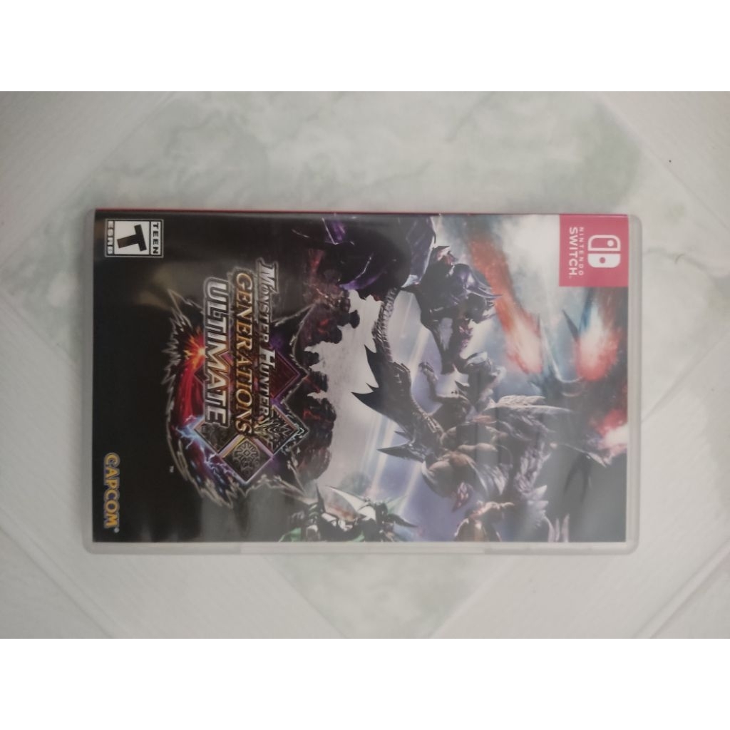 Nintendo Switch Cartridge Monster Hunter Generation Ultimate Prelove