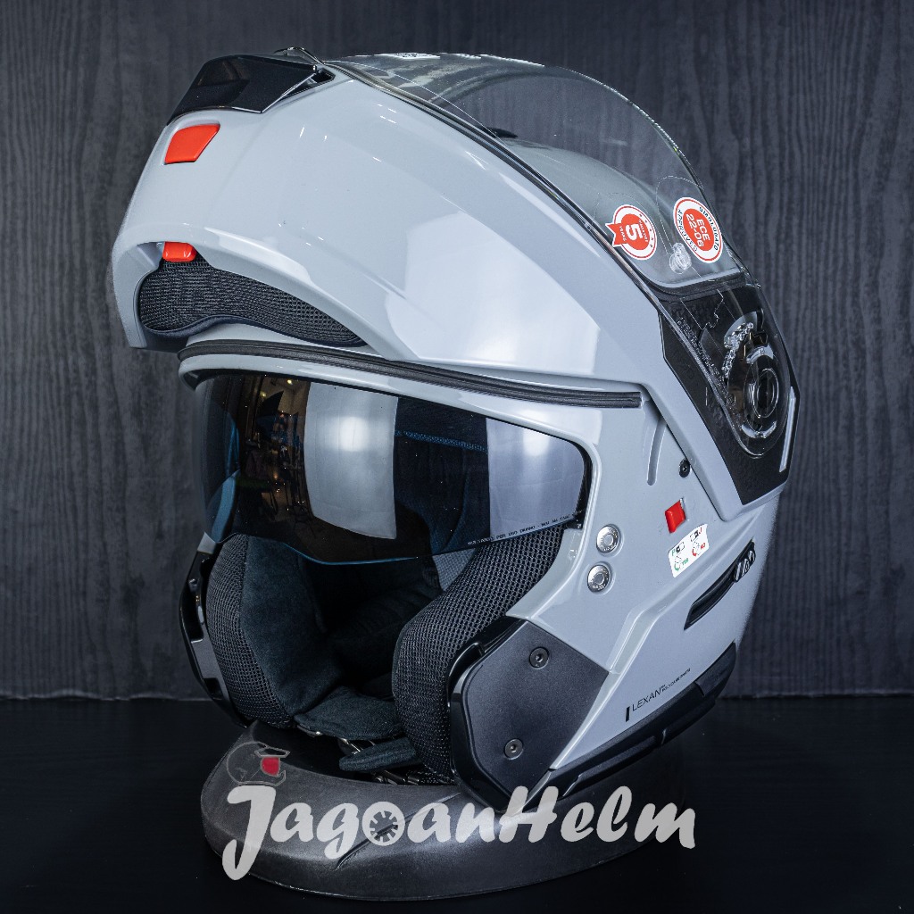 NOLAN HELM N903 CLASSICO 303 Ncom | GREY | N-903 MODULAR FLIP UP