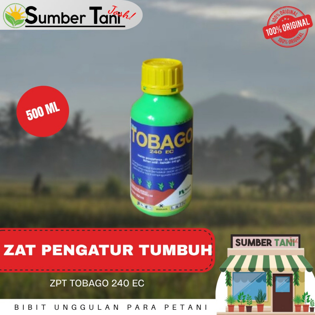 TOBAGO 240EC ZPT KEMASAN 500ML Produk Original