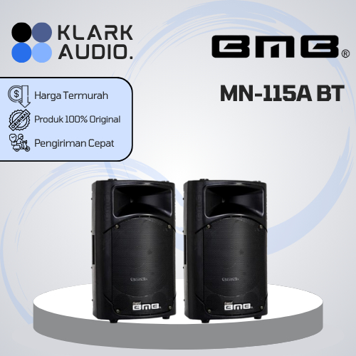 BMB MN 115A BT / MN 115 A BT / MN115ABT Speaker Aktif 15inch 15" (Harga = 1pc)