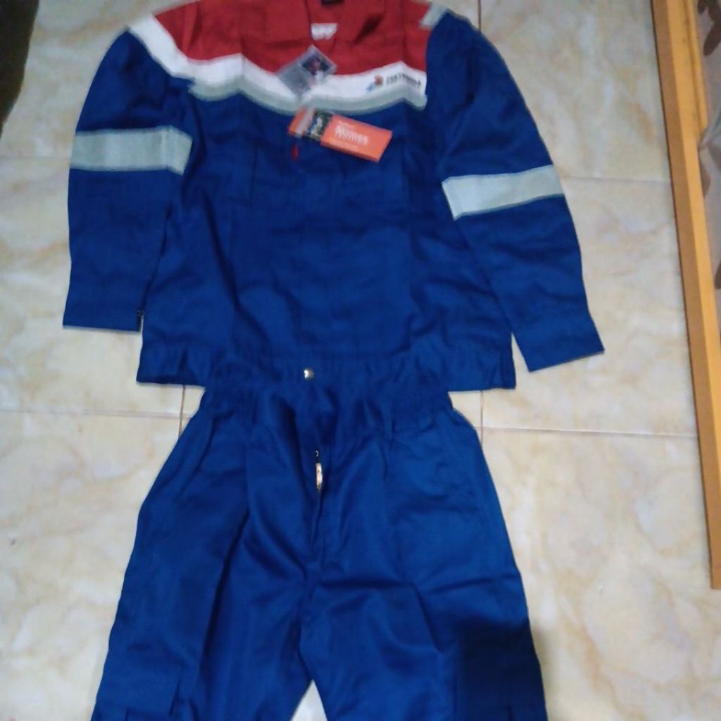 NOMEX DUPONT PERTAMINA werpack twopiece / stelan original