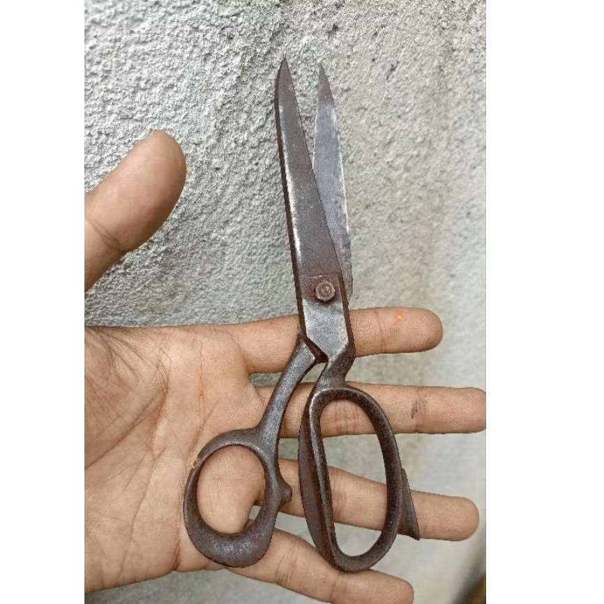 gunting besi carl schlieper solingen germany lawas kuno antik rustik