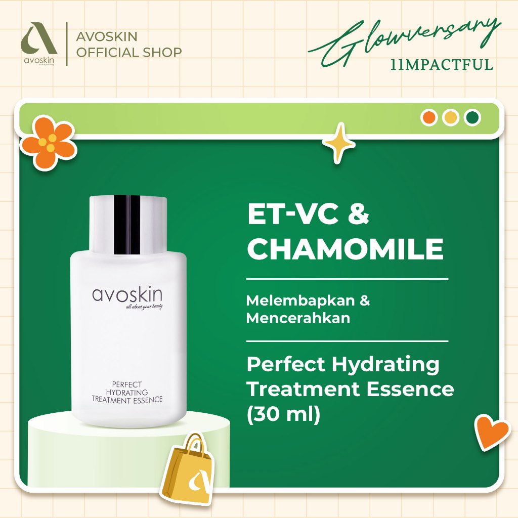 [CREATOR] Toner Avoskin Perfect Hydrating Treatment Essence 30ml-Kulit Glowing & Lembap