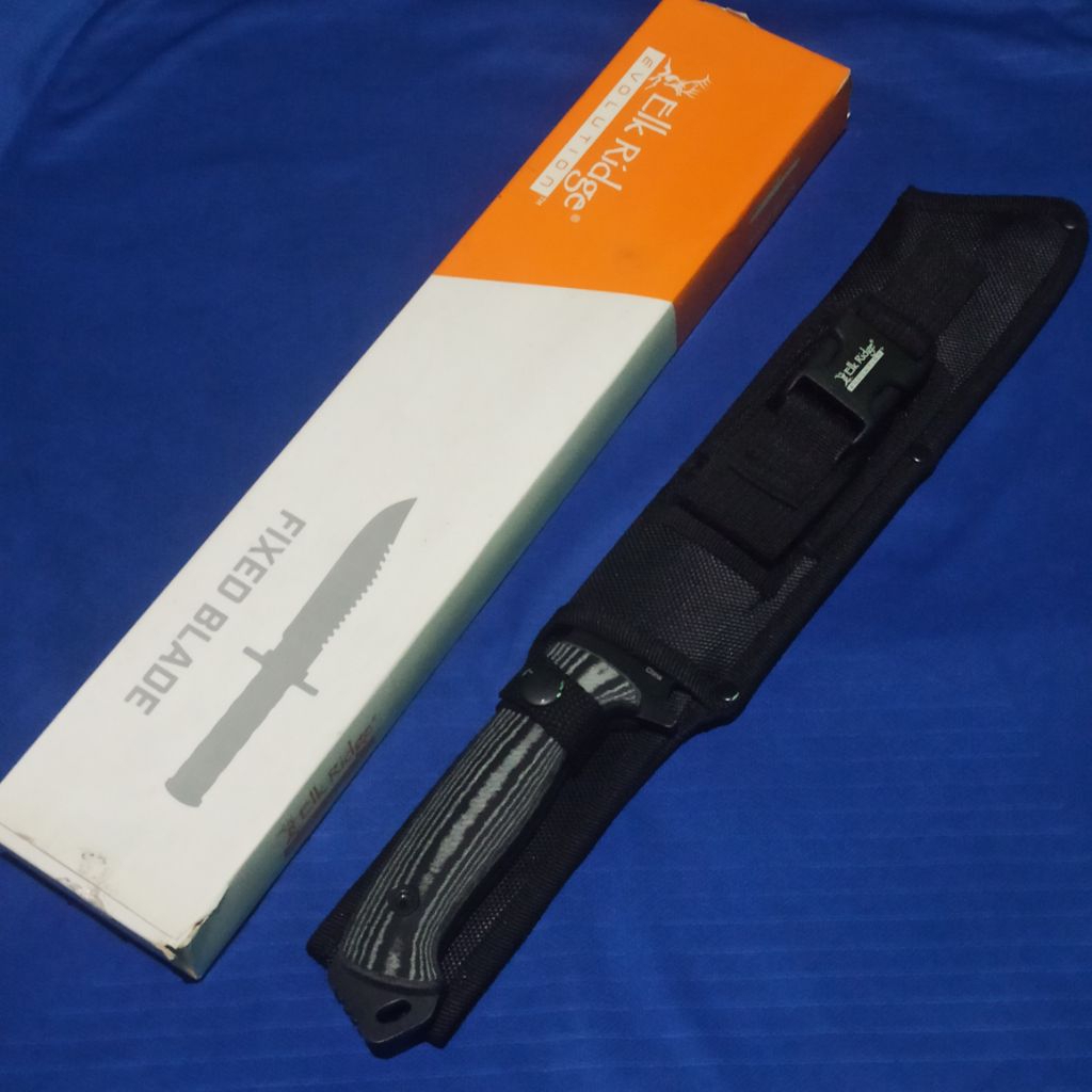 Machete Elk Ridge Original Bukan Gerber Kershaw Ka-bar Schrade Coldstell