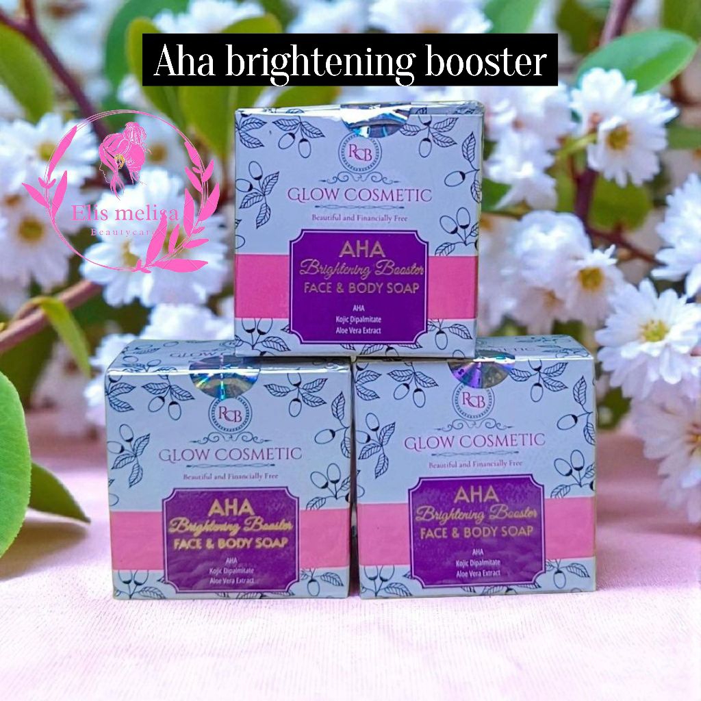 SABUN AHA BRIGHTENING BOOSTER RCB GLOW