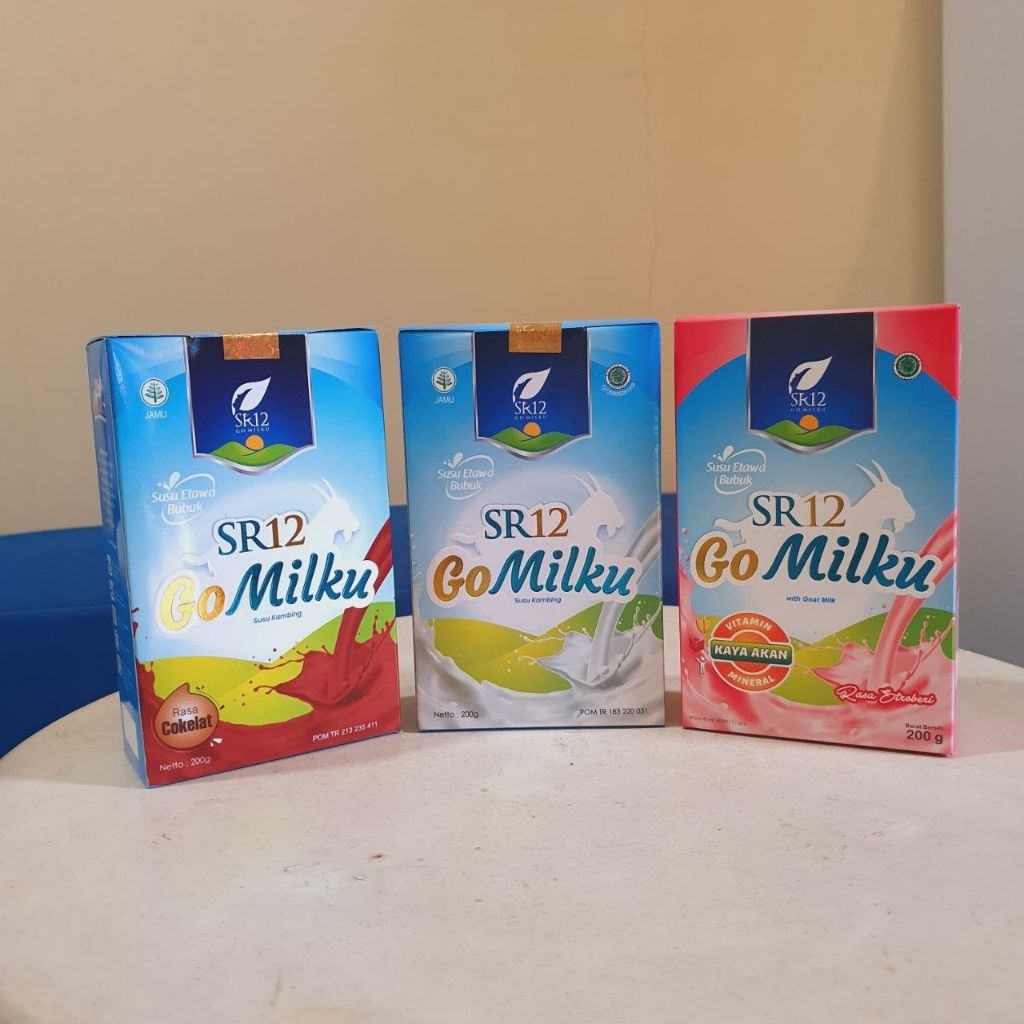 SUSU KAMBING GO MILKU SR12/SUSU KAMBING SR12/GO MILKU SR12 200gram