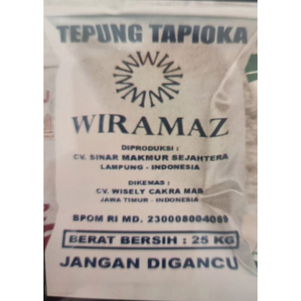 TEPUNG TAPIOKA WIRAMAZ 25KG