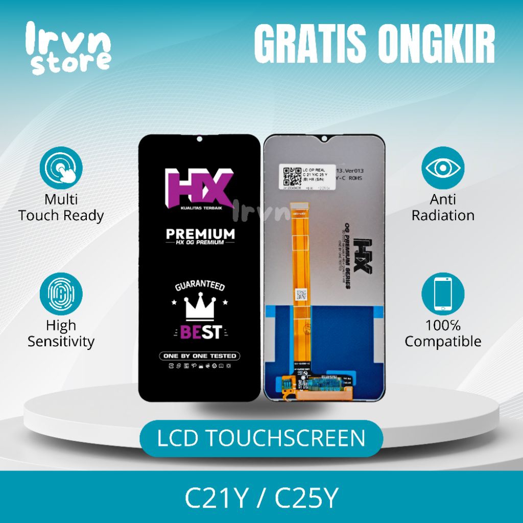 LCD REALME C21Y / C25Y ORI LF FULLSET TOUCHSCREENR