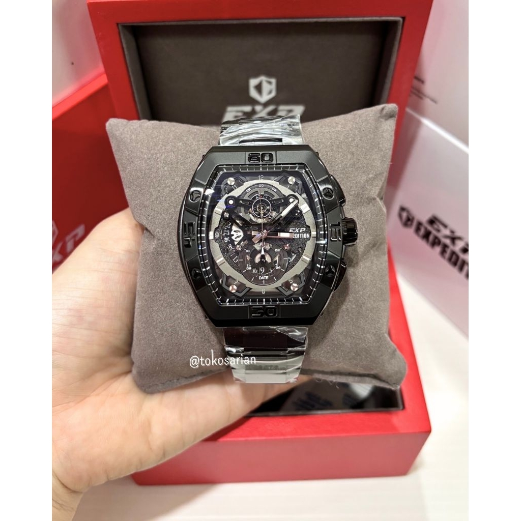 Expedition E6800M Original Bergaransi Jam Tangan Rantai Pria