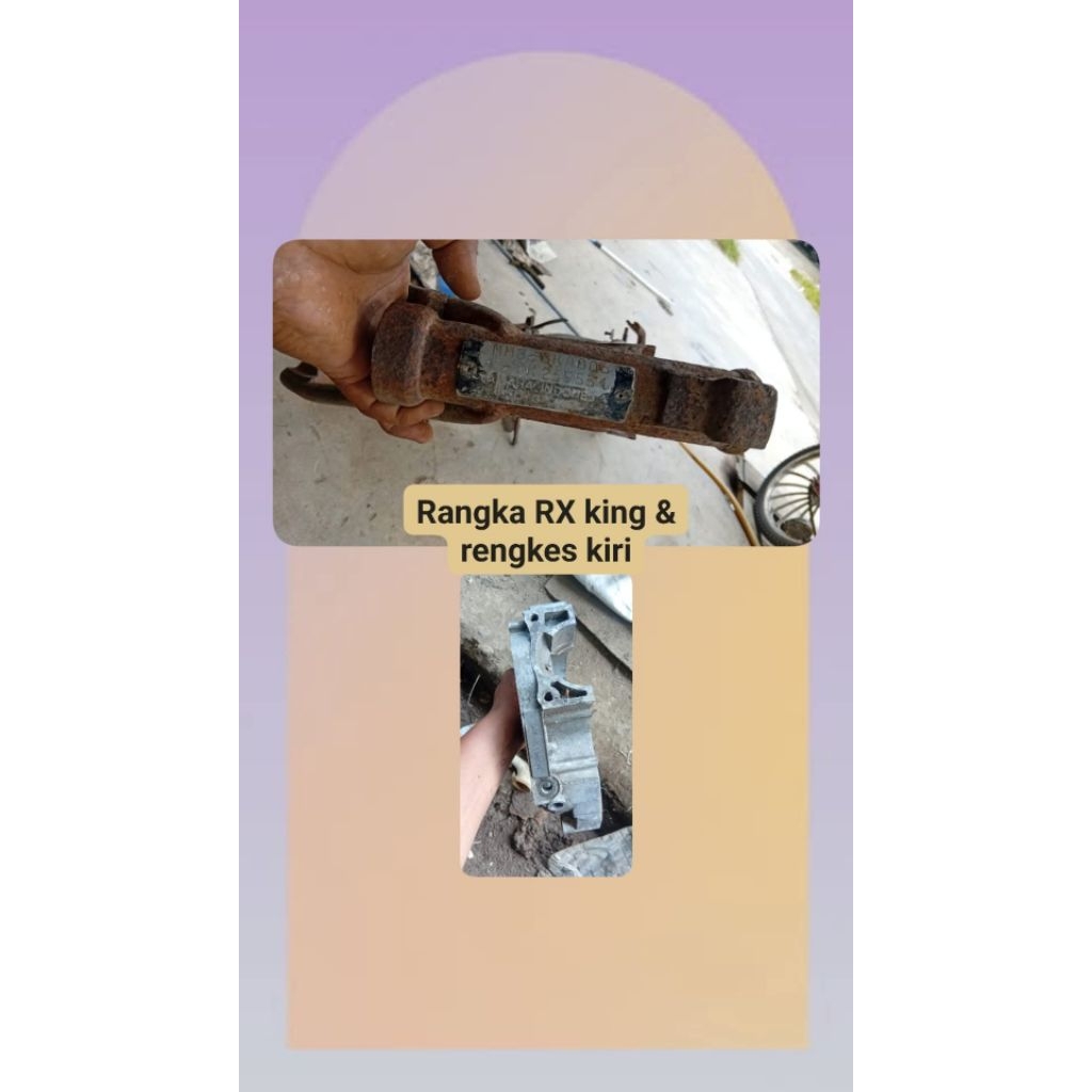 Rangka Frame RX king original