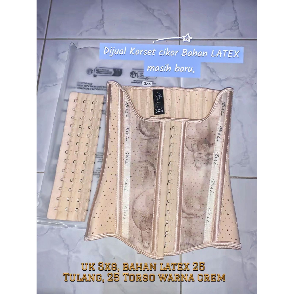 Korset CIKOR BAHAN LATEX 25TORSO