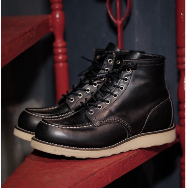 Boot RW Black 8130 Moctoe Made In USA