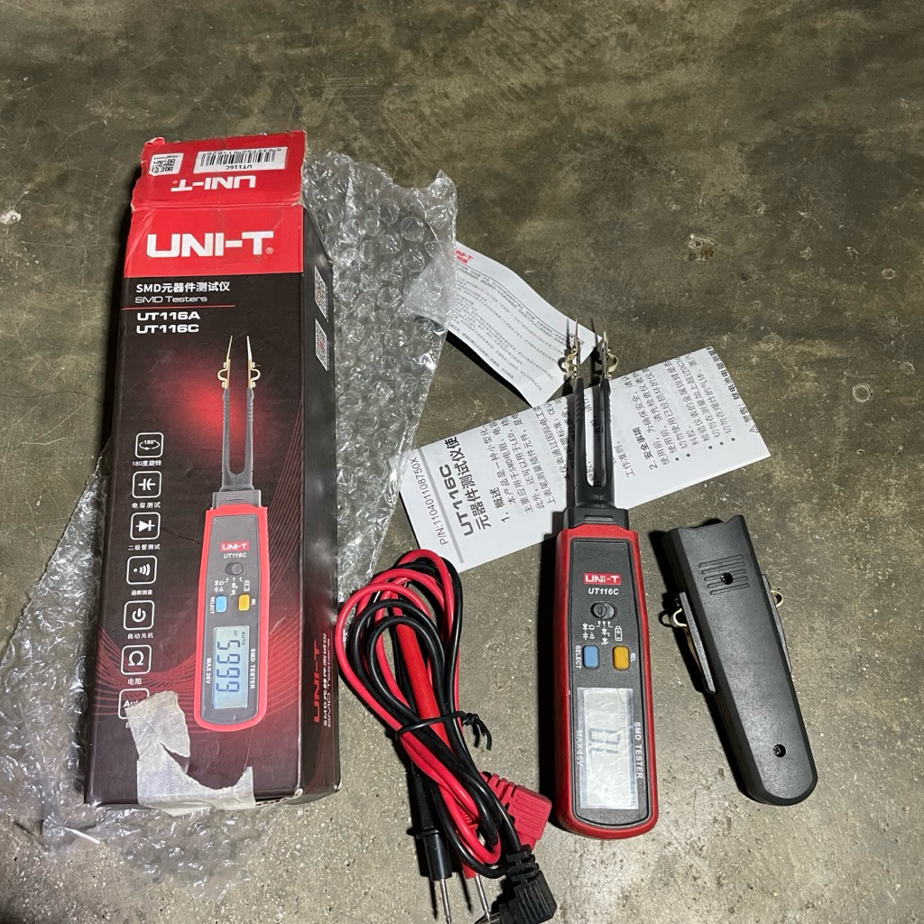 uni-t ut116c smd tester